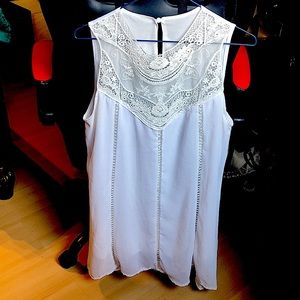 White tank top shirt